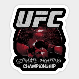 UFC Touch Gloves Sticker